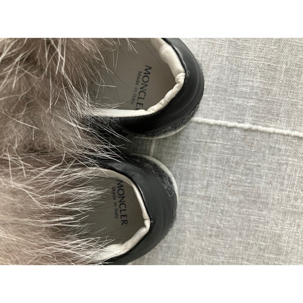 Moncler Victoire Gray Fox Trainers sz 38 - Picture 4 of 8